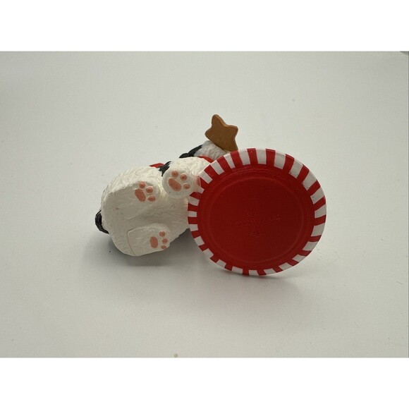 2008 Hallmark Puppy Love 18th Dog Series Shih Tzu Christmas Ornament Cookies - Picture 12 of 15